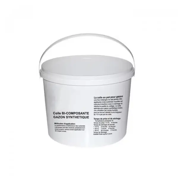 Colle bi-composante gazon synthétique