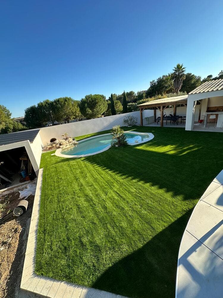 gazon synthétique rouleau